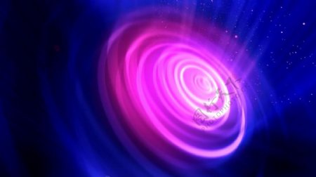 紫色旋转粒子线条运动视频素材