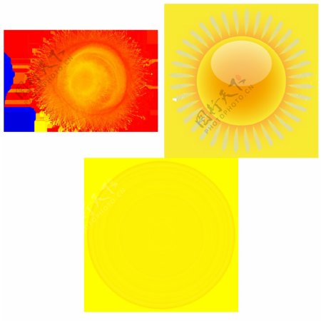 太阳阳光免抠png透明图层素材