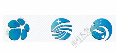 蓝色海星logo