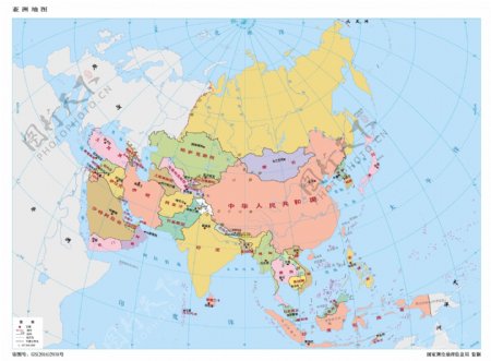 13530万亚洲地图