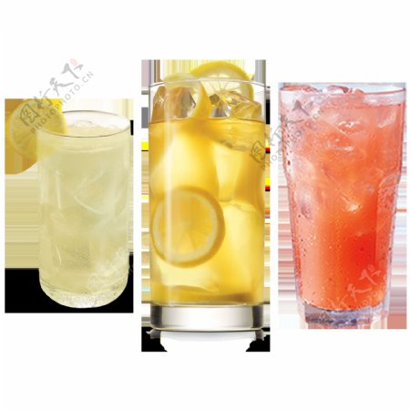 柠檬饮料免抠png透明图层素材