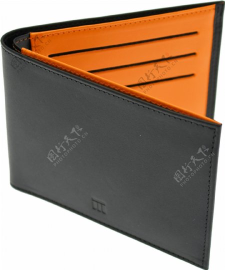 黑色打开的钱包免抠png透明图层素材