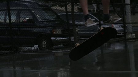 雨中滑板5