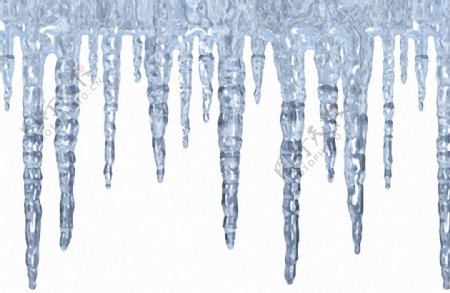 冰柱下垂图片免抠png透明图层素材
