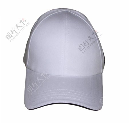 白色鸭舌棒球帽免抠png透明图层素材