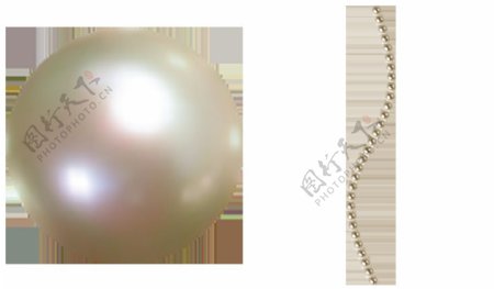 闪亮的珍珠免抠png透明图层素材