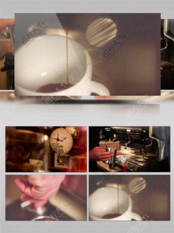 咖啡高清素材美食主题视频