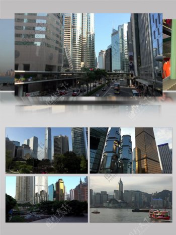 香港城市地标旅游景点随拍人文风光城市发展