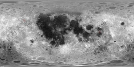 月球表面贴图