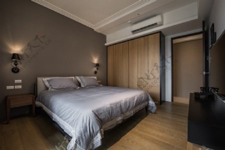 木质现代设计卧室效果图