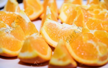 鲜切橙子