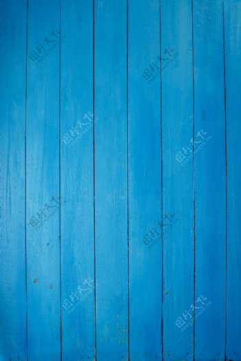 蓝色木板底纹