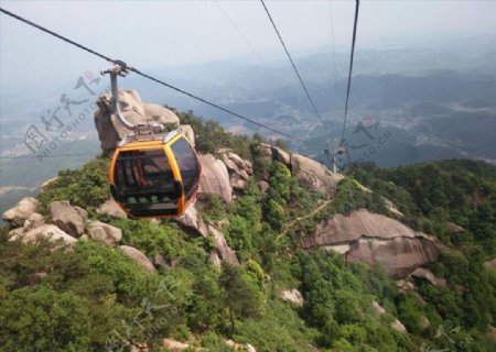 上饶灵山索道风景