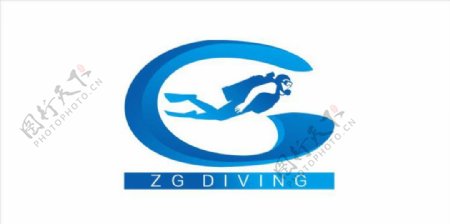 潜水logo