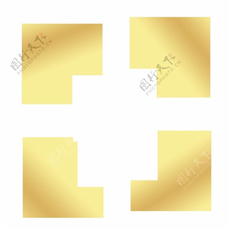 金色中国风古典边框元素