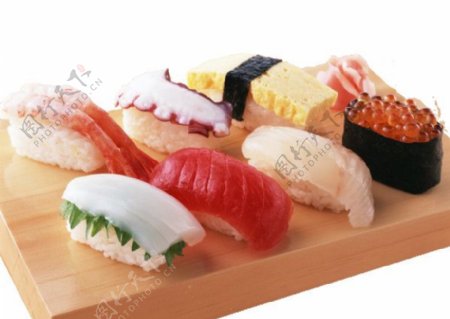 精致日式寿司料理美食产品食物