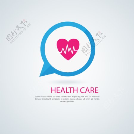 卫生保健图标logo模板