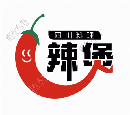 四川辣堡logo设计