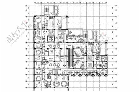 餐饮空间CAD规划方案
