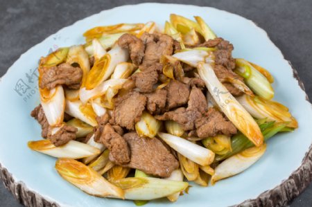 新疆菜葱爆羊肉