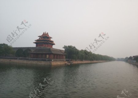 北京故宫护城河