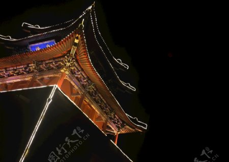 北京永宁镇夜景手机拍摄