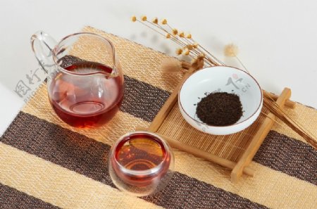 阿萨姆红茶摄影图