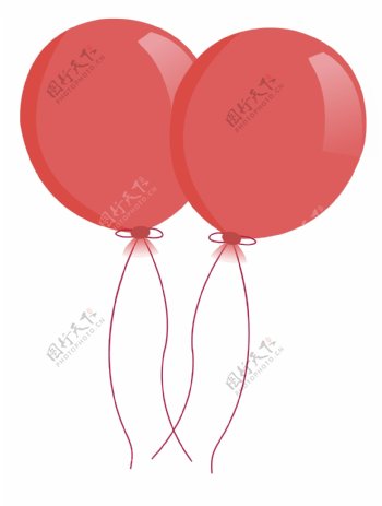 气球mbe卡通矢量相片情人节元素