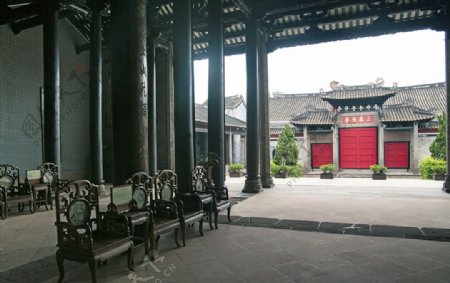 岭南古建筑厅堂