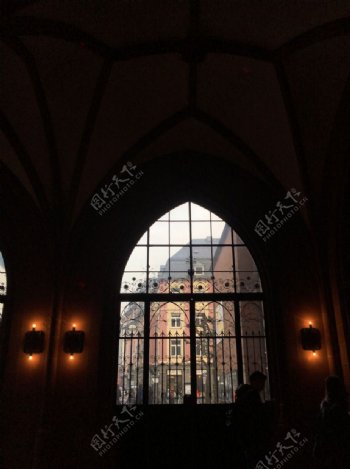 国外教堂窗户