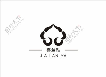 嘉兰雅矢量logo