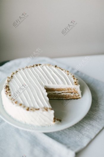 白色奶油蛋糕