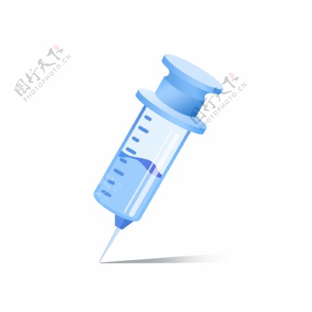 注射器疫苗可商用元素