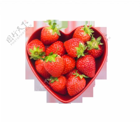 草莓水果装饰素材