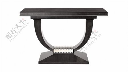 创意黑色简易桌子png元素