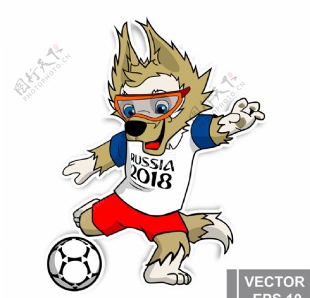 2018俄罗斯世界杯官方吉祥物