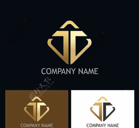 黑金创意logo设计12