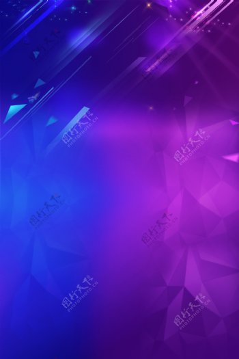 蓝紫色海报背景图