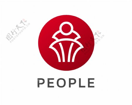 企业咨询培训演讲logo标志