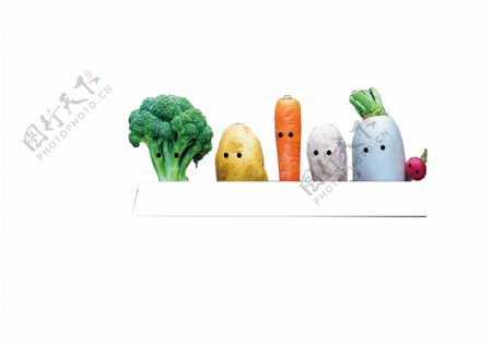 蔬菜卡通图