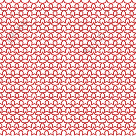 红色五角星装饰纹理边框可商用