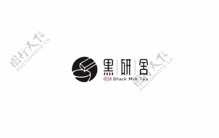 黑研舍logo