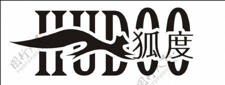狐度睫毛化妆品黑色logo