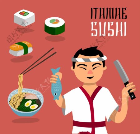 日本寿司插图