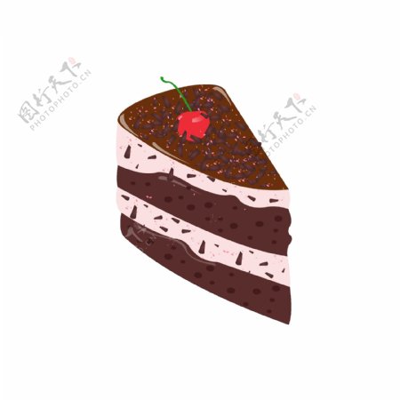 甜品蛋糕元素之卡通美食