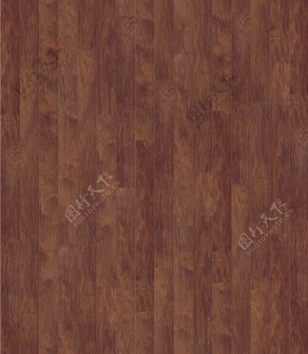 深棕色胡桃木装修地板贴图