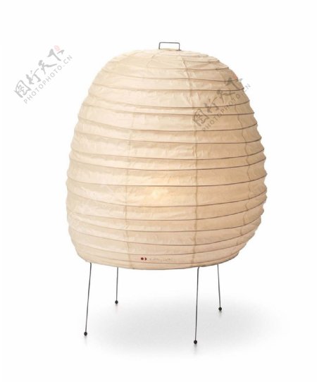 现代时尚创意布艺球形灯笼3d模型