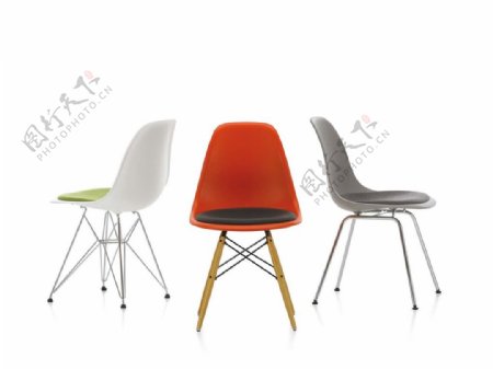 现代时尚多色椅子模型素材