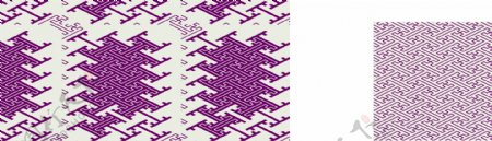 紫色线条格子背景图
