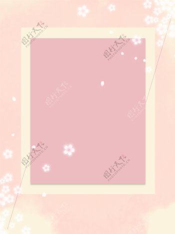 情人节浪漫鲜花花瓣粉色背景素材